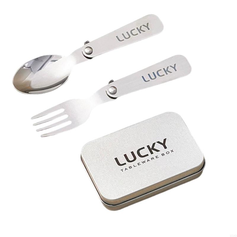 Folding Metal Camping Cutlery  - огляд і ціна Camping Cooking Box Set