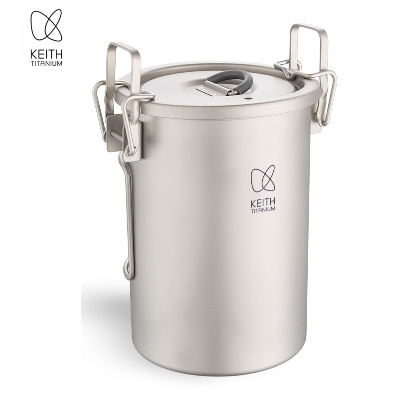 KEITH Pure Titanium Rice Cooke - огляд і ціна Camping Cooking Gadgets