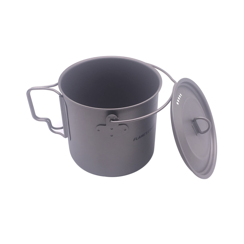 FLAME'S CREED 1100ml 1950ml Ul - огляд і ціна Camping Cooking Pots And Pans