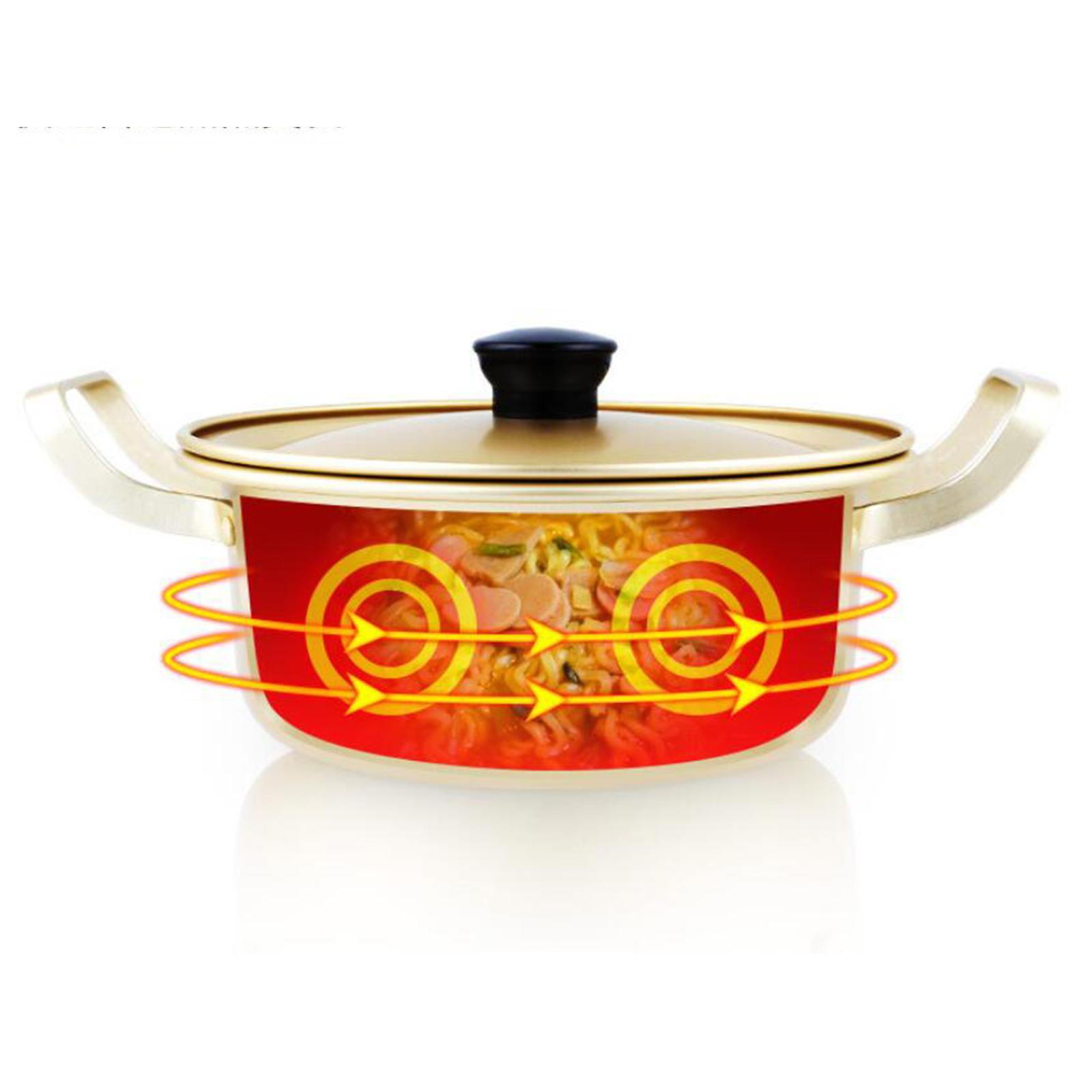 Korean Ramen Noodles Pot Doubl - огляд і ціна Camping Cooking Noodles