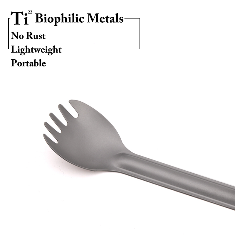 TiTo Titanium Spork Spoon Long - огляд і ціна Camping Cooking Gadgets