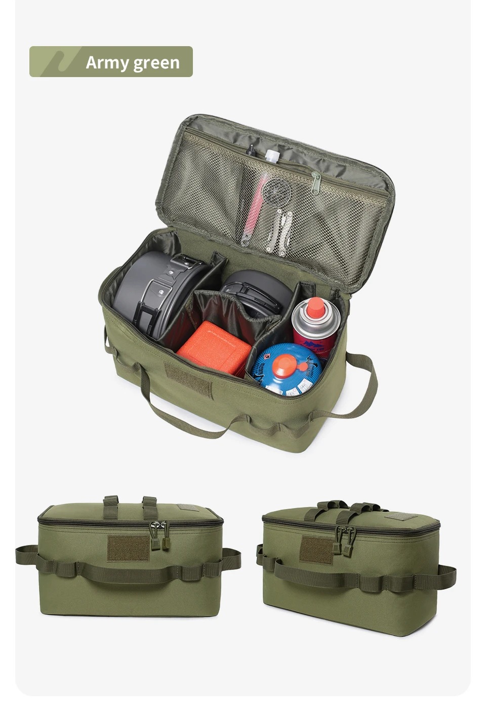 Outdoor Camping Gas Tank Stora - огляд і ціна Camping Cooking Organizer