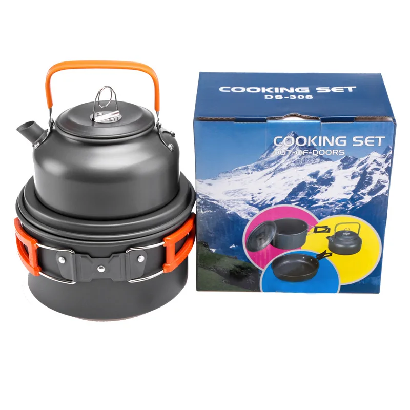 Outdoor Pot Pan Kettle Camping - огляд і ціна Camping Cooking Pots And Pans