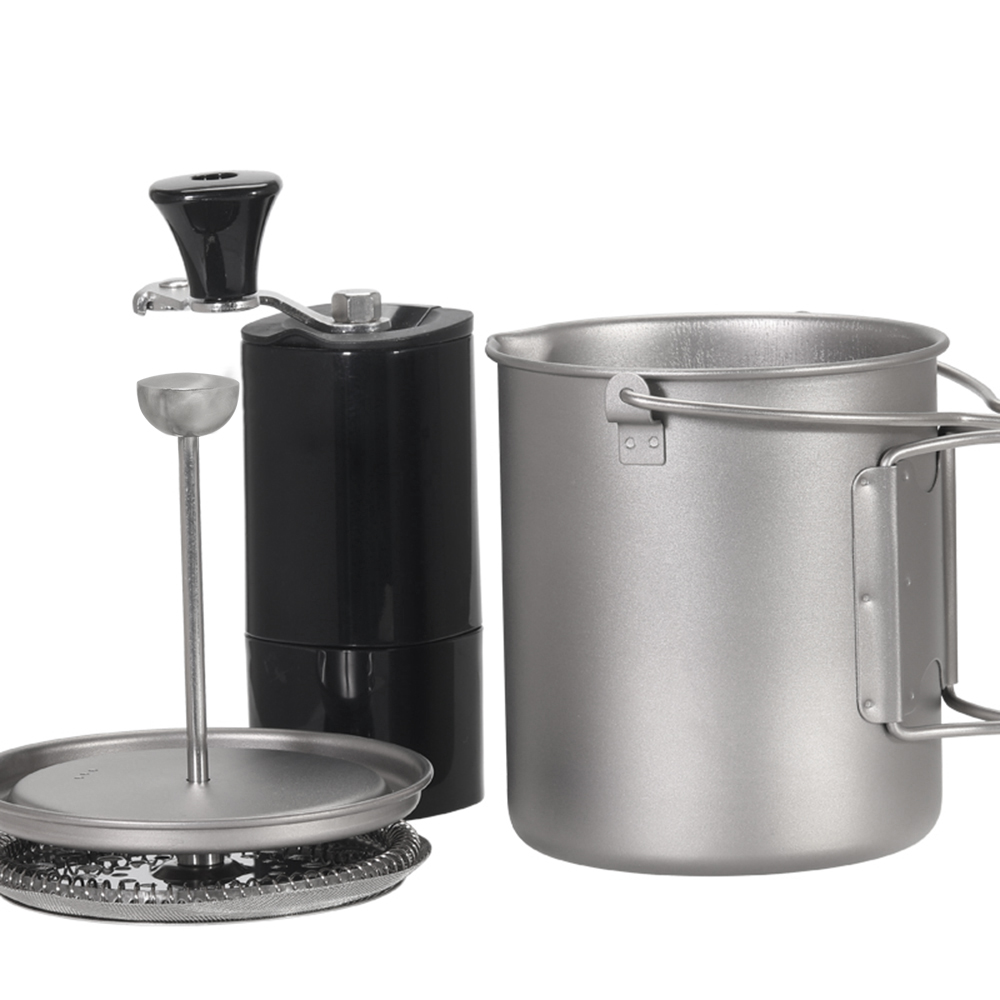Lixada 750ml Titanium Coffee C - огляд і ціна Camping Cooking Gadgets