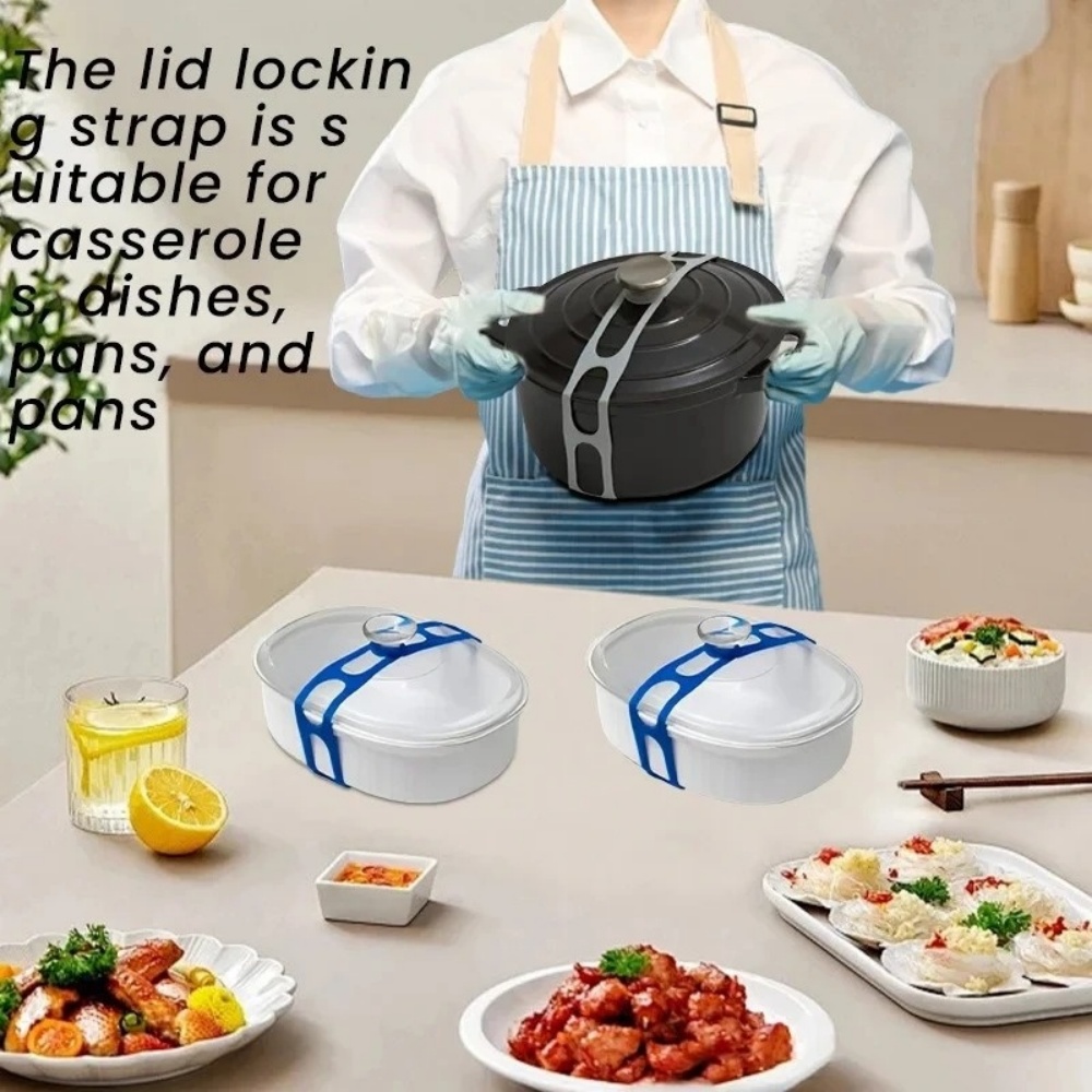 Reusable Silicone Elastic Pot  - огляд і ціна Camping Cooking Organizer