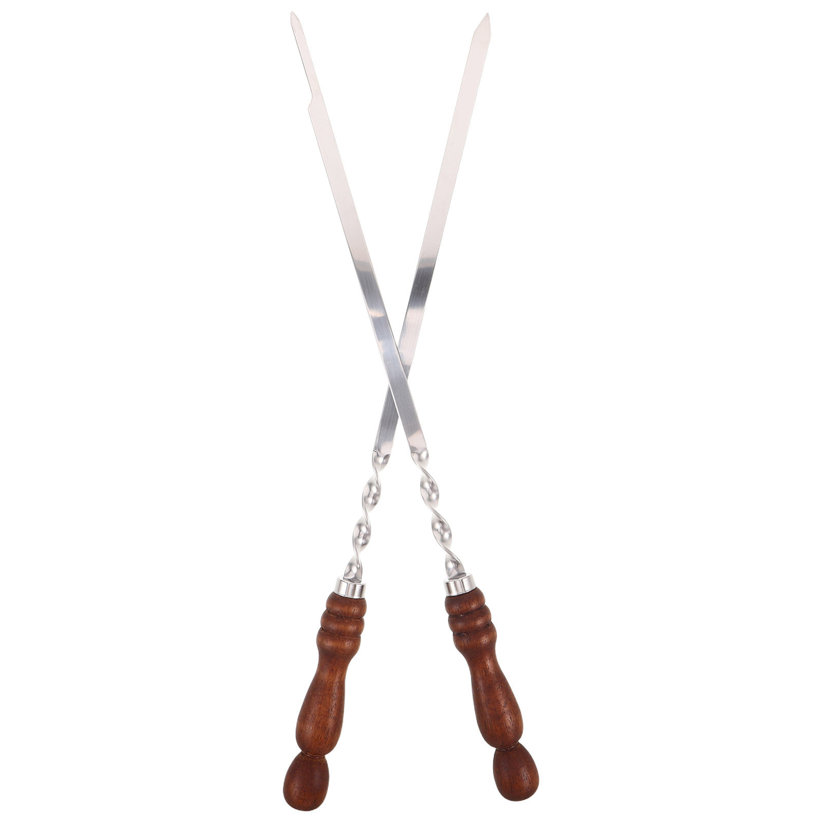 2Pcs Stainless Steel Kabob Ske - огляд і ціна Camping Cooking Vegetables