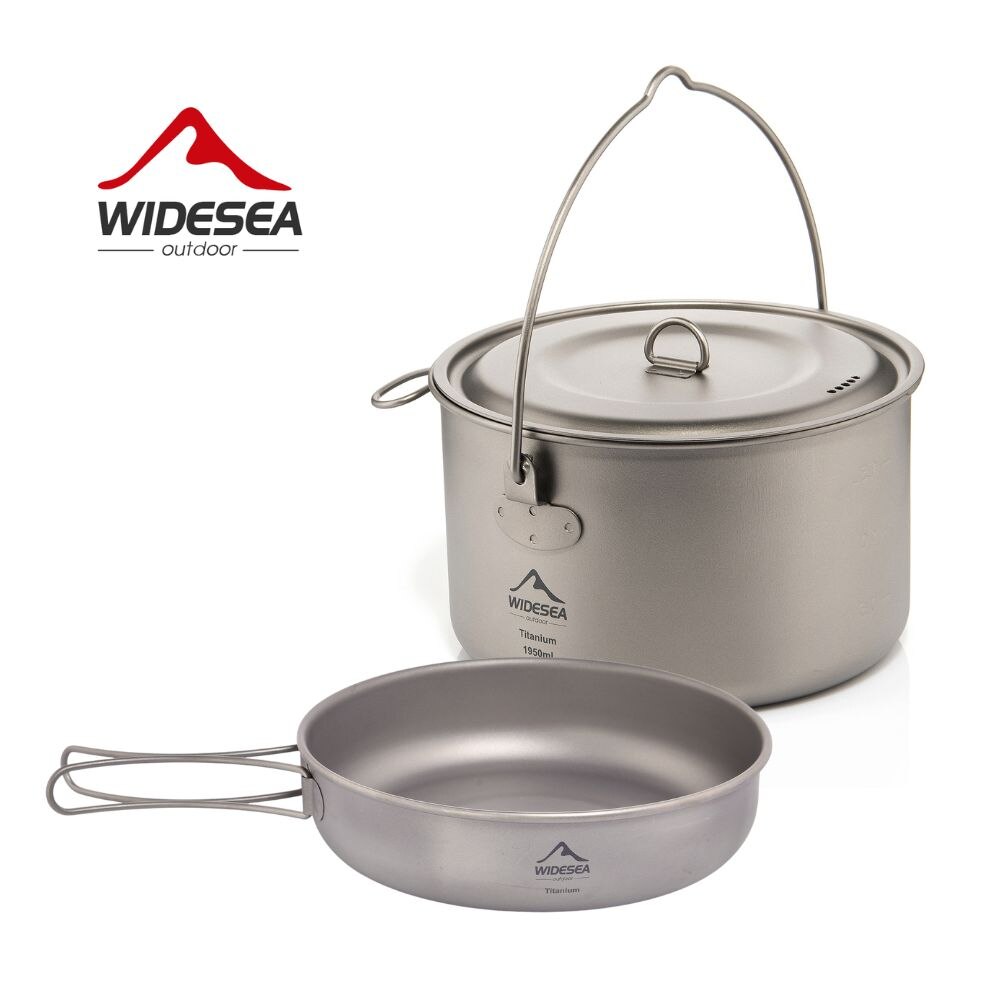 Widesea Camping Tableware Tita - огляд і ціна Camping Cooking Pots And Pans