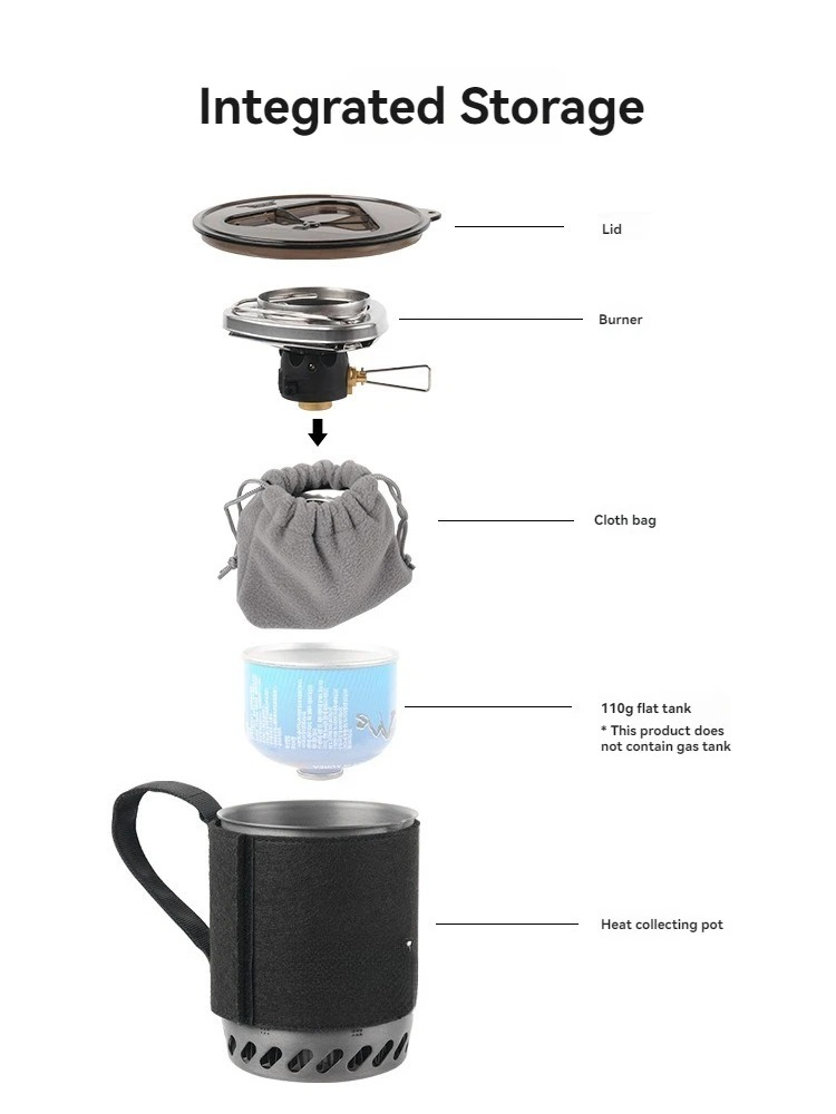 Outdoor Cooking Back packing S - огляд і ціна Camping Cooking Pack