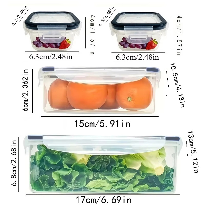 8Pcs Set Includes 4 Containers - огляд і ціна Camping Cooking Organizer