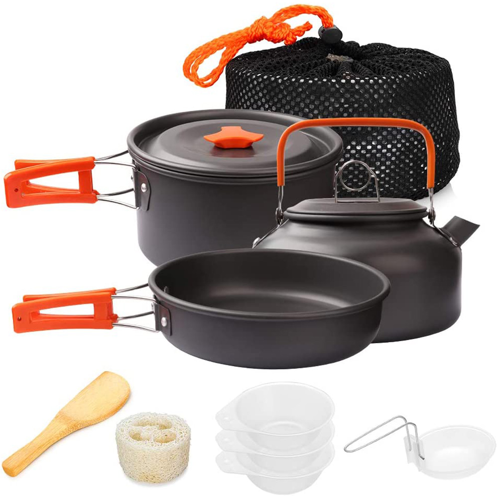 1pcs/1set Camping Cookware Kit - огляд і ціна Camping Cooking Kit