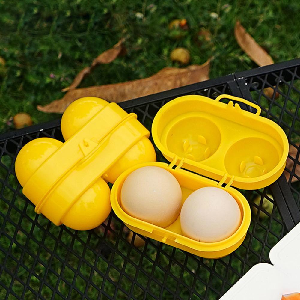 2 Grid Egg Storage Box Contain - огляд і ціна Camping Cooking Organizer