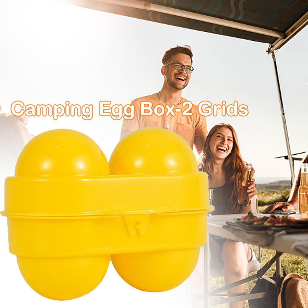 2 Grid Egg Storage Box Contain - огляд і ціна Camping Cooking Organizer