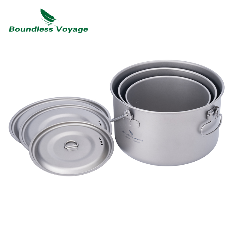 Boundless Voyage Titanium Pot  - огляд і ціна Camping Cooking Essentials