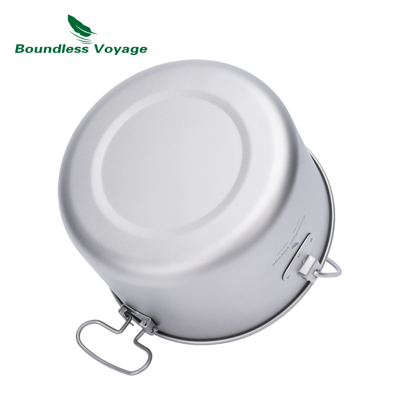 Boundless Voyage Titanium Pot  - огляд і ціна Camping Cooking Essentials