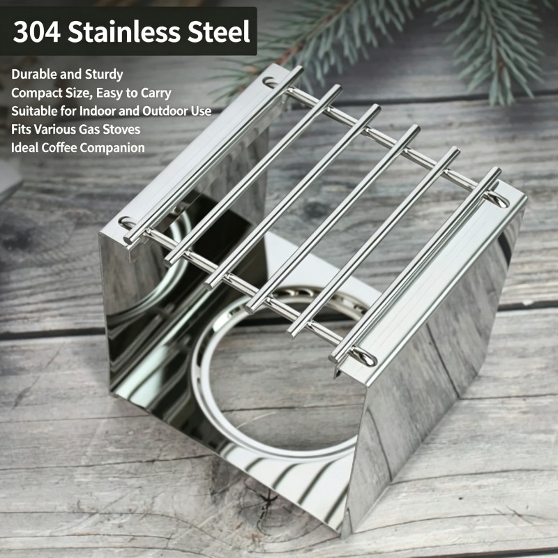 Stainless Steel Square Coffee  - огляд і ціна Camping Cooking Stove