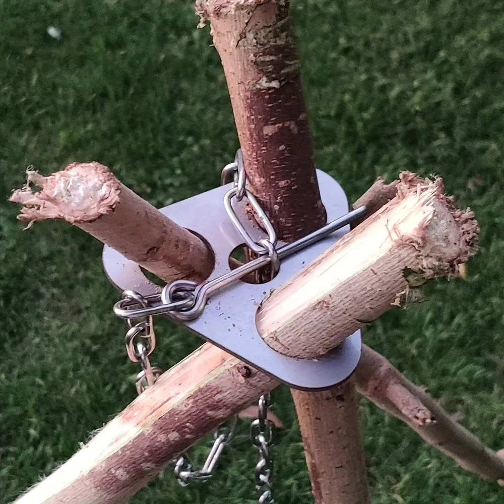 Stainless Steel Camping Tripod - огляд і ціна Camping Cooking Essentials