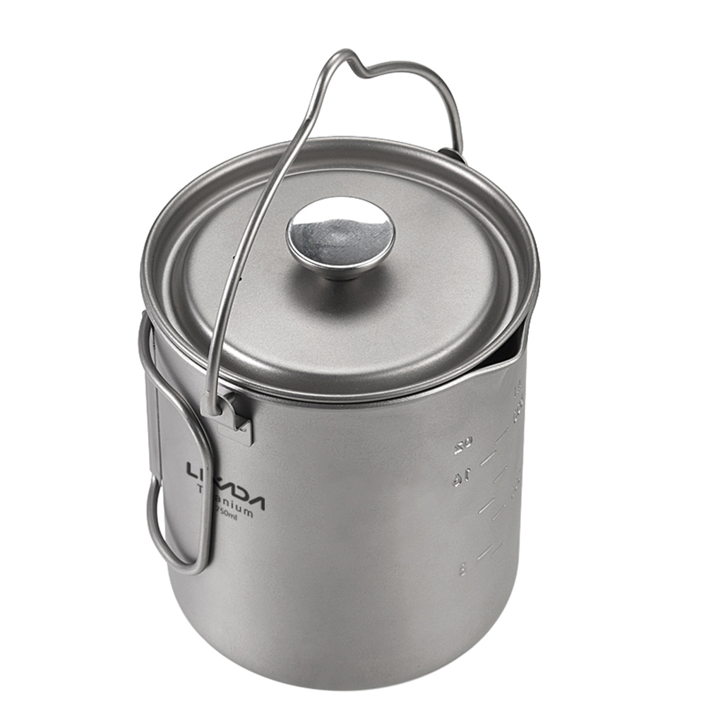 Lixada 750ml Titanium Coffee C - огляд і ціна Camping Cooking Gadgets