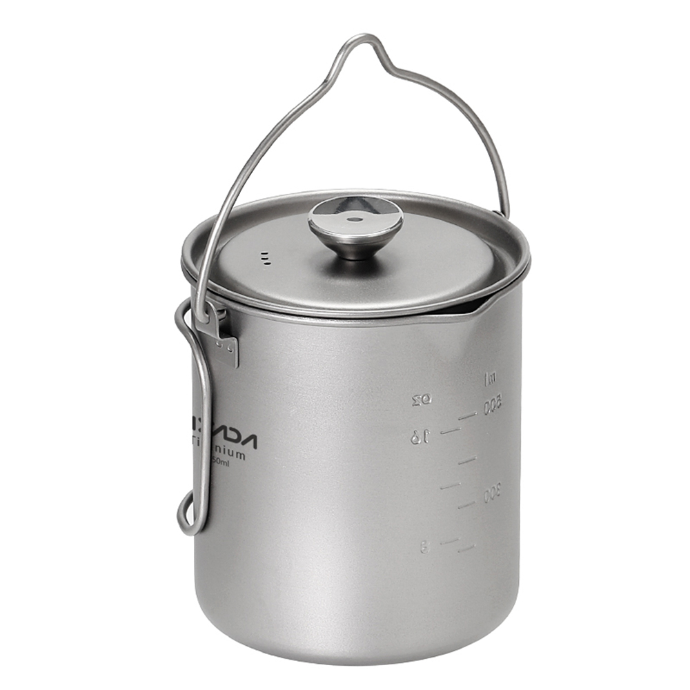 Lixada 750ml Titanium Coffee C - огляд і ціна Camping Cooking Gadgets