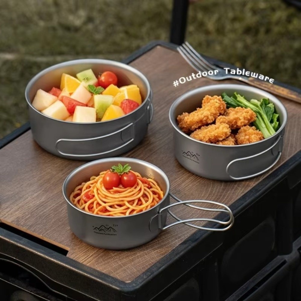 Portable Ultralight Camping Po - огляд і ціна Camping Cooking Noodles