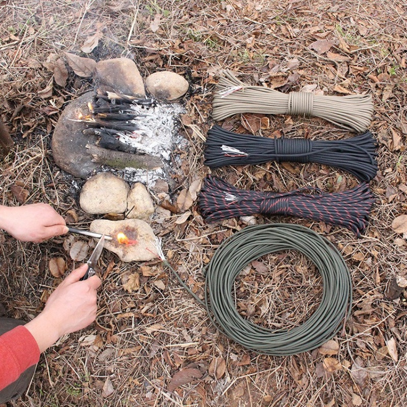 550 100FT(30M) 10-Core Paracor - огляд і ціна Camping Cooking Fire
