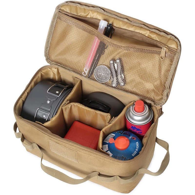 Outdoor Camping Gas Tank Stora - огляд і ціна Camping Cooking Organizer