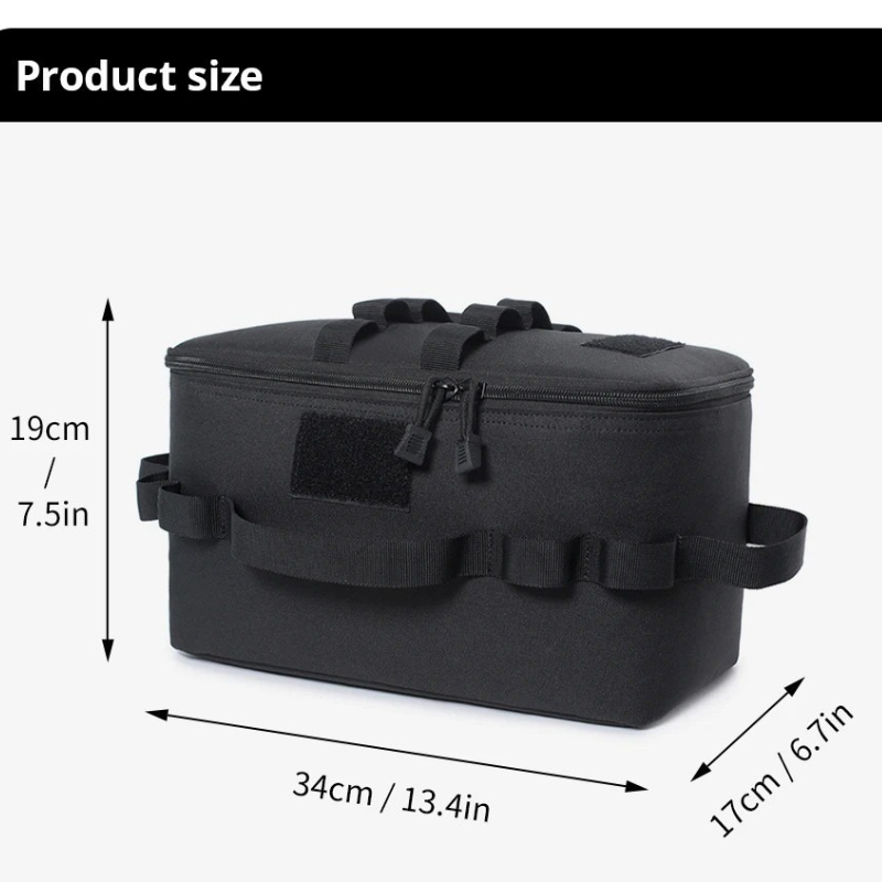 Outdoor Camping Gas Tank Stora - огляд і ціна Camping Cooking Organizer