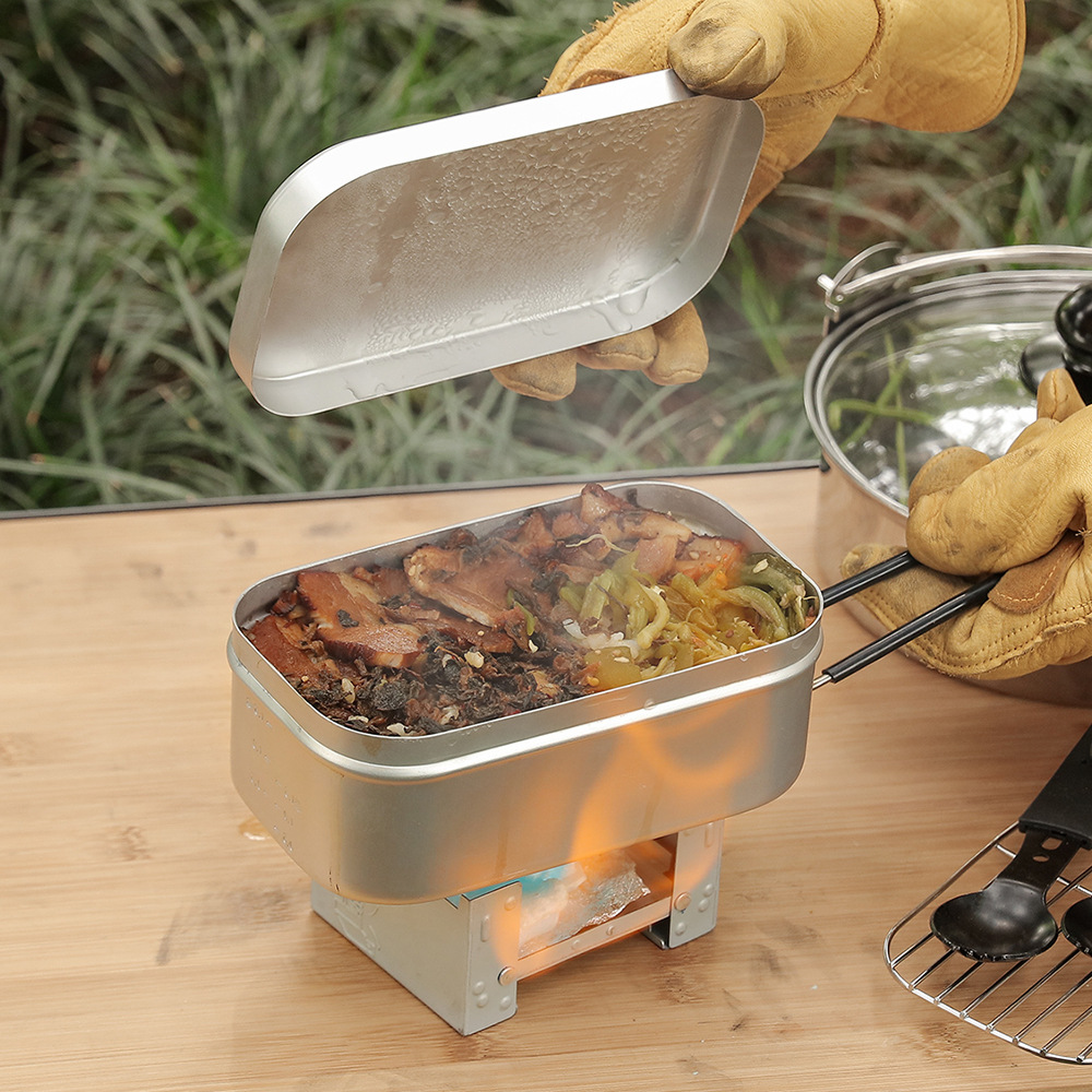 Outdoor Aluminium Mess Kit, St - огляд і ціна Camping Cooking Box Set