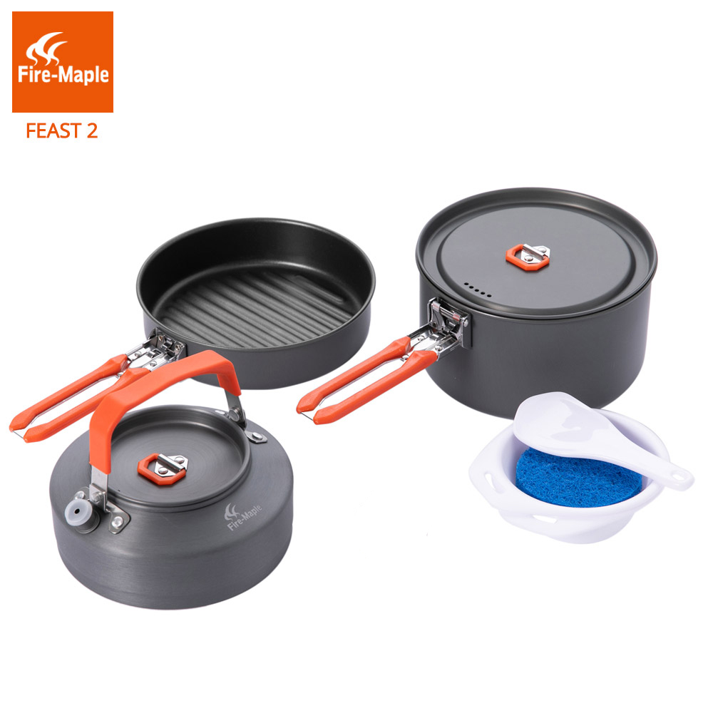 Fire Maple Picnic Pot Pan Set  - огляд і ціна Camping Cooking Box Set