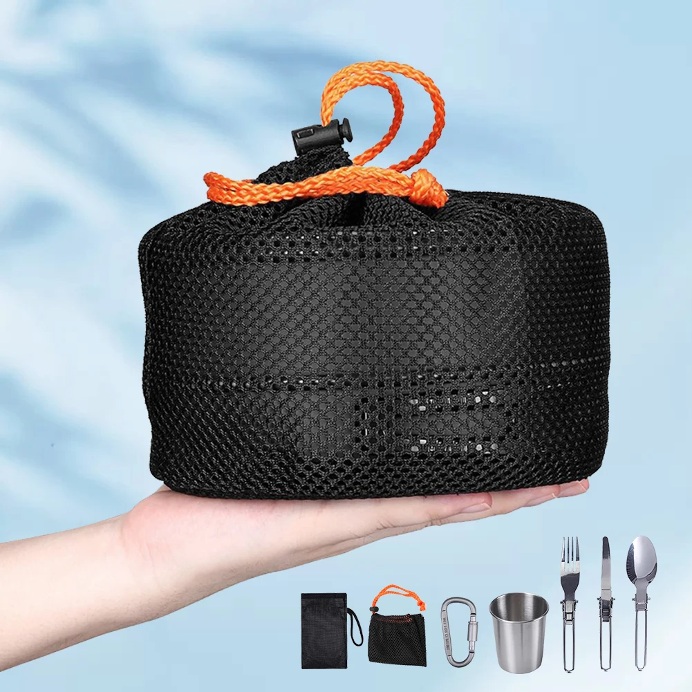 Camping Cookware Kit Kettle Po - огляд і ціна Camping Cooking Kit