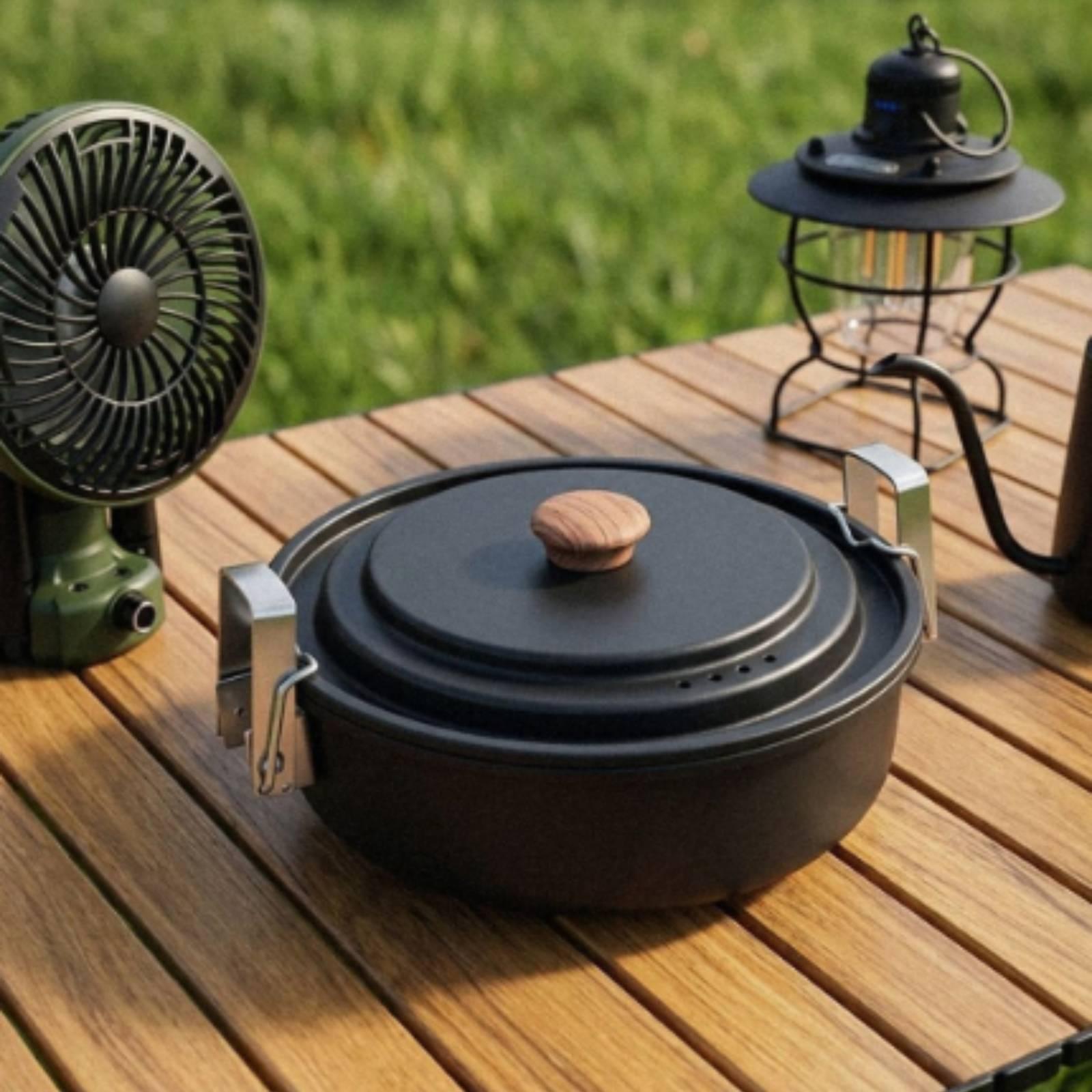 6 Pieces Camping Cookware Set  - огляд і ціна Nesting Camping Cooking Set