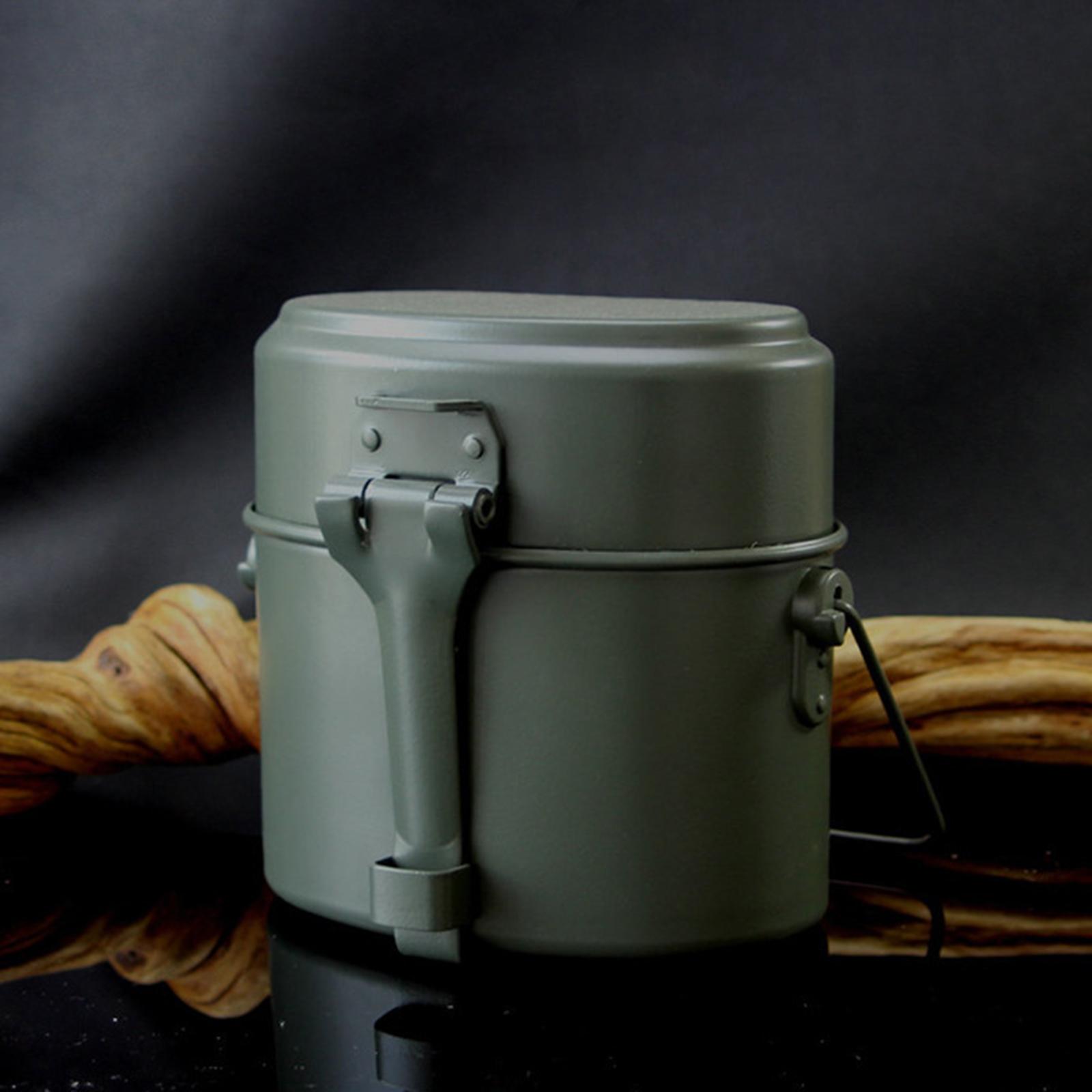 Camping Mess Tin Kit Thick Alu - огляд і ціна Camping Cooking Box Set