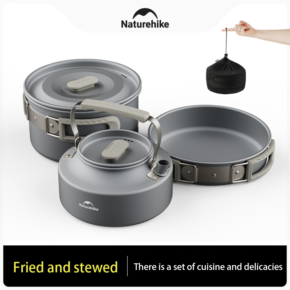Naturehike Outdoor Pot Set,Cam - огляд і ціна Camping Cooking Kit